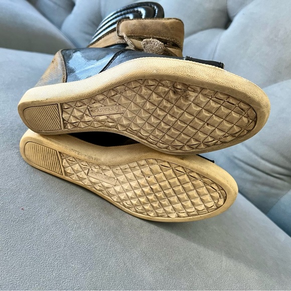 BOUTIQUE 9 Genuine Leather Boots Size 7 Open Toe - Picture 6 of 7